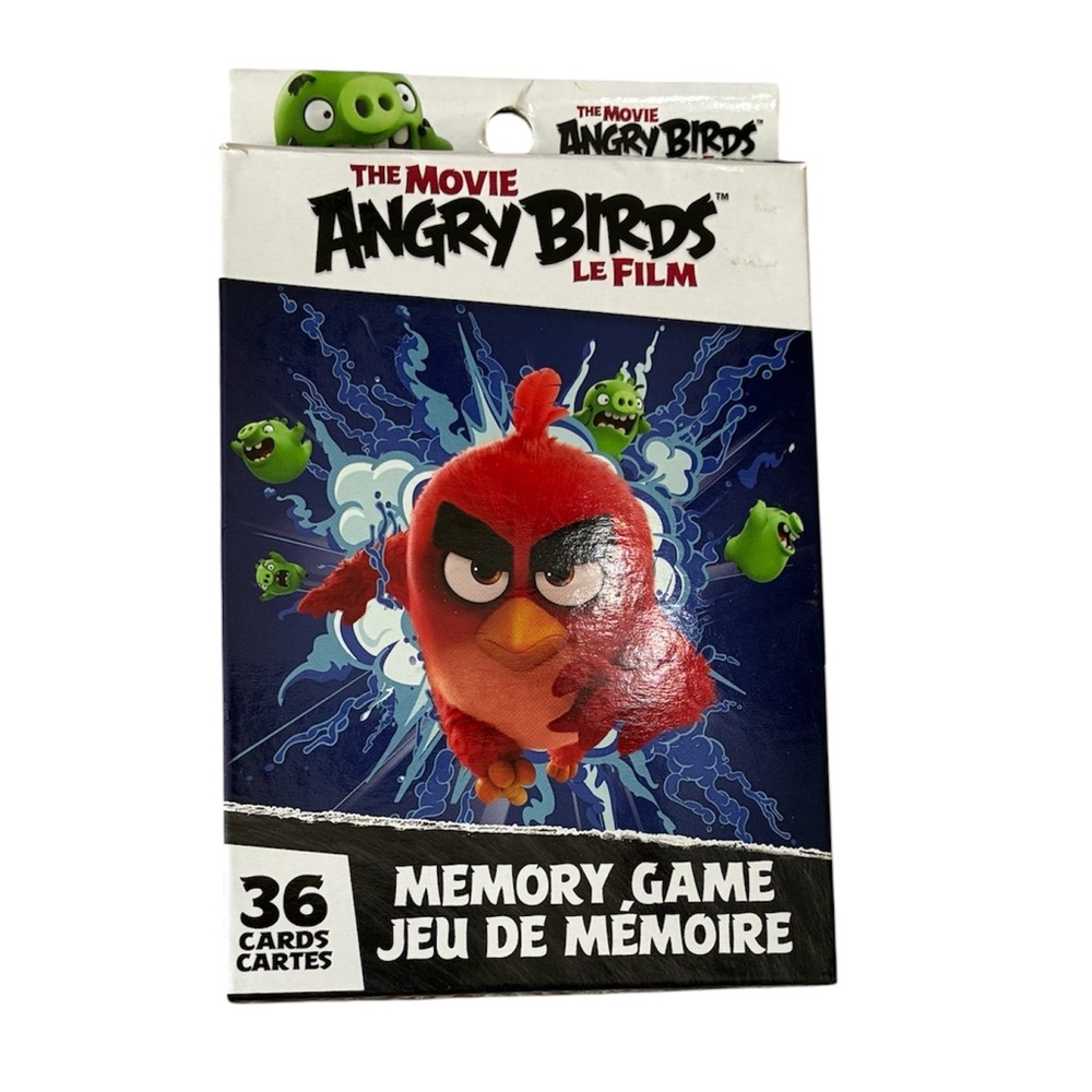 Angry Birds The Movie Memory Card Game 36 Cards